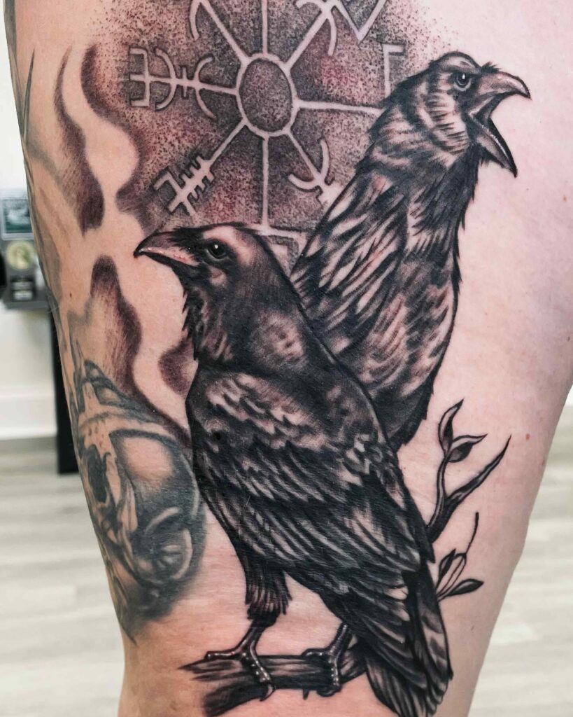 37+ Black Ink Tattoo Ideas That Will Blow Your Mind! 16 Hawink Tattoo Inks