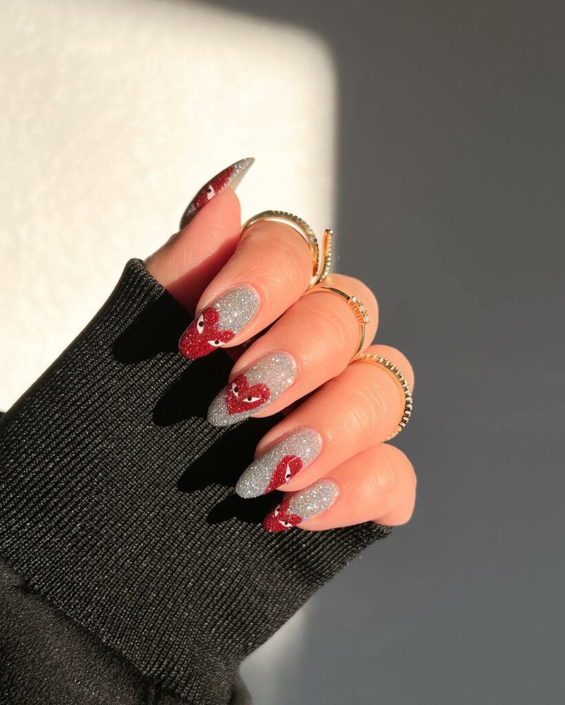30 Latest Heart Nails Ideas To Try In 2024! 30 Hearts Popping Off