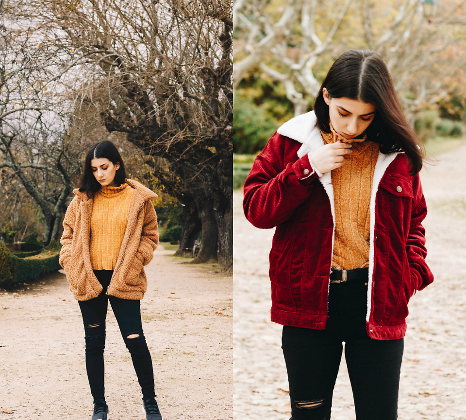 25 Trendy Winter Outfits for Teenage Girls in 2024 26 High-Neck Sweater