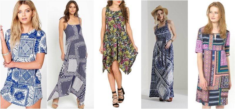 We Show You How to Make and Wear a Scarf Dress 15 High Street Scarf Dresses