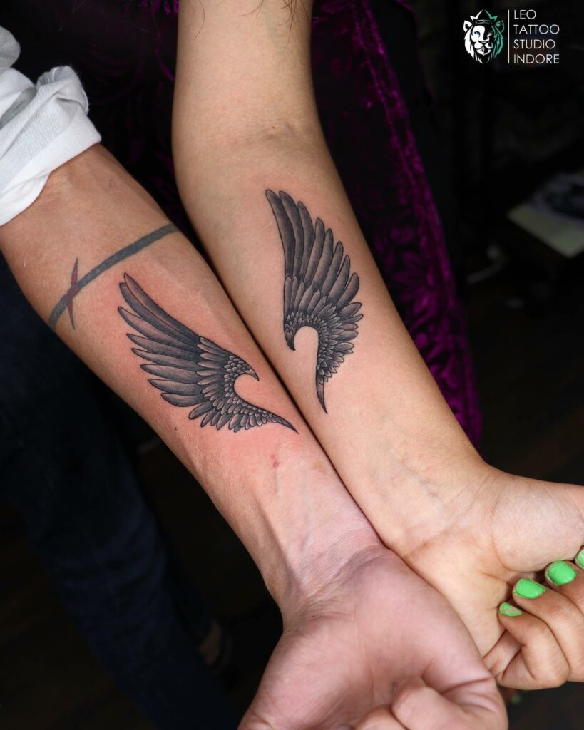 11+ His and Hers Tattoo Ideas That Will Blow Your Mind! 10 His and Hers Tattoo