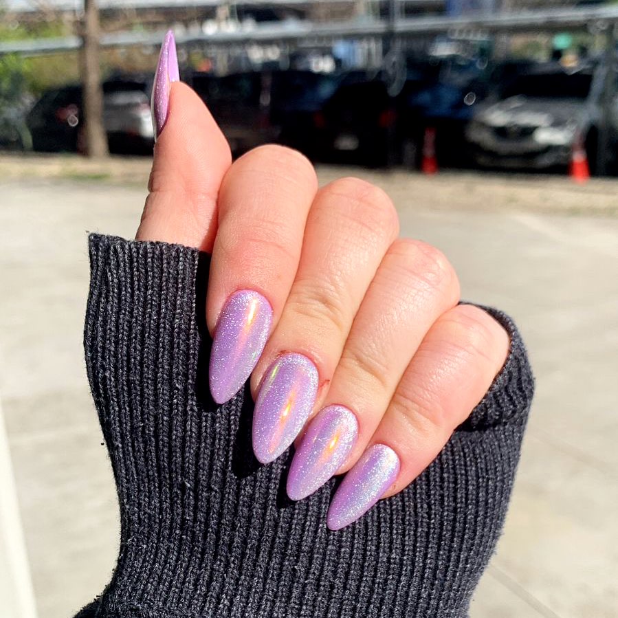 Shimmer with 30 Holographic Nail Designs in 2024 34 Holographic nails