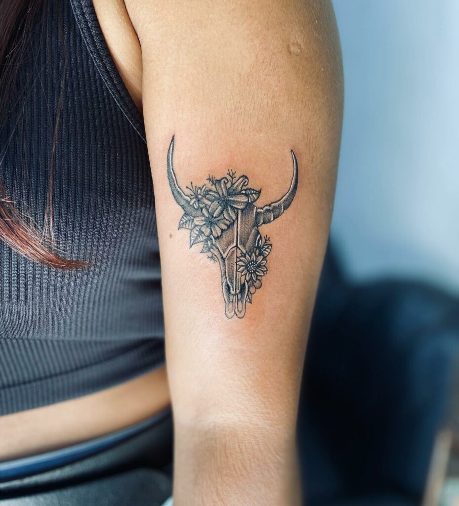 10+ Capricorn Tattoos For Females That Will Blow Your Mind! 19 Horned She Goat Capricorn Tattoo