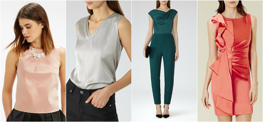 What To Wear To A House Party - The Ultimate Guide 39 House Party Wear Blouse Shirt Fashion Formal Evening Shimmer Sheen Silk Satin Pleat