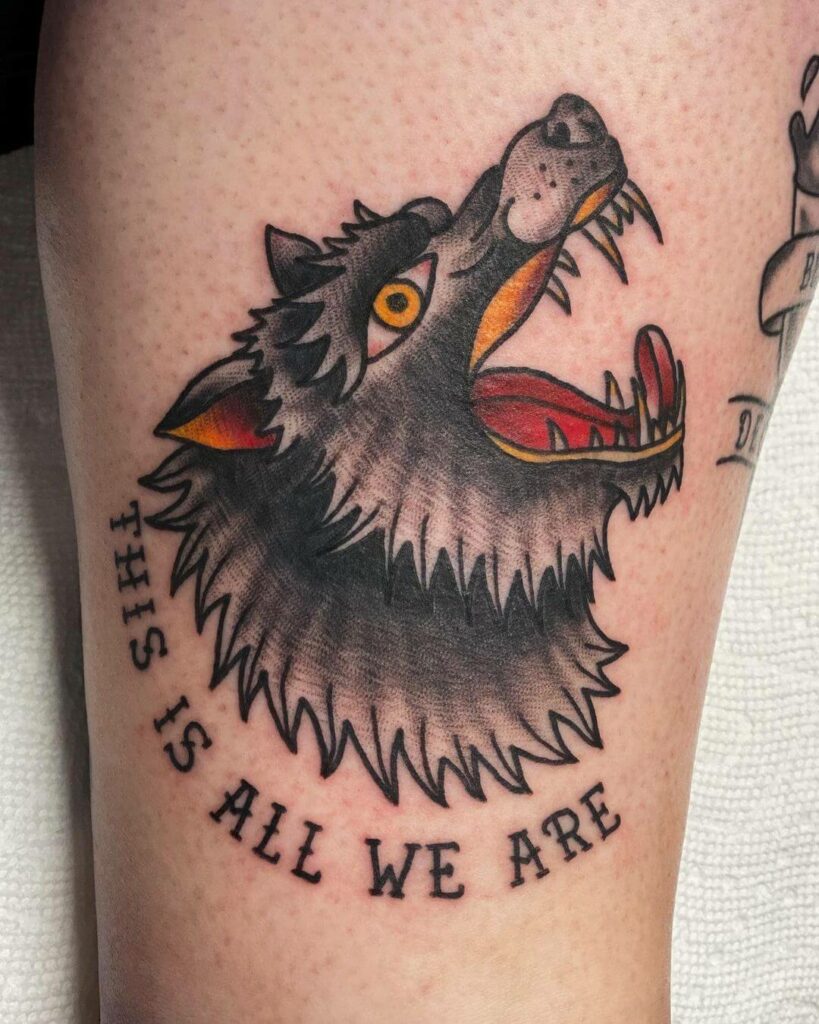 11+ Wolf Head Tattoo Ideas You Have To See To Believe! 15 Howling Wolf Tattoo