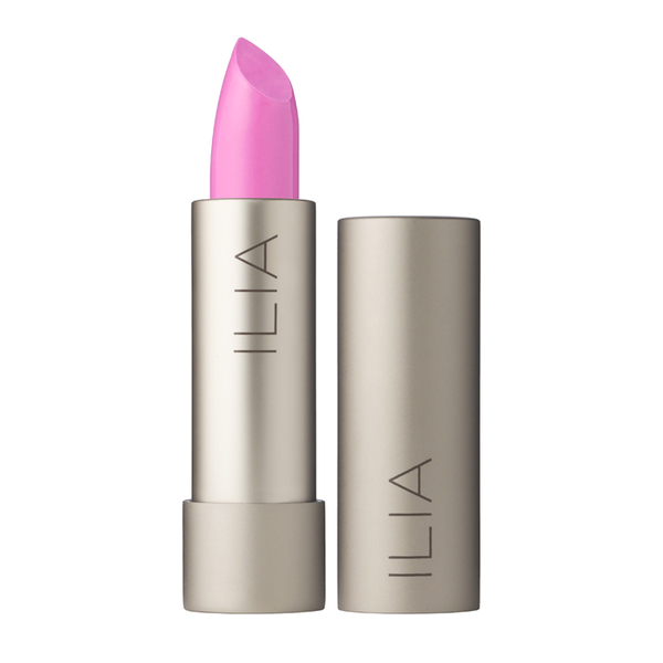 ILIABEAUTY_PinkKashmir_grande Lipstick Pink Ilia Beauty Bright