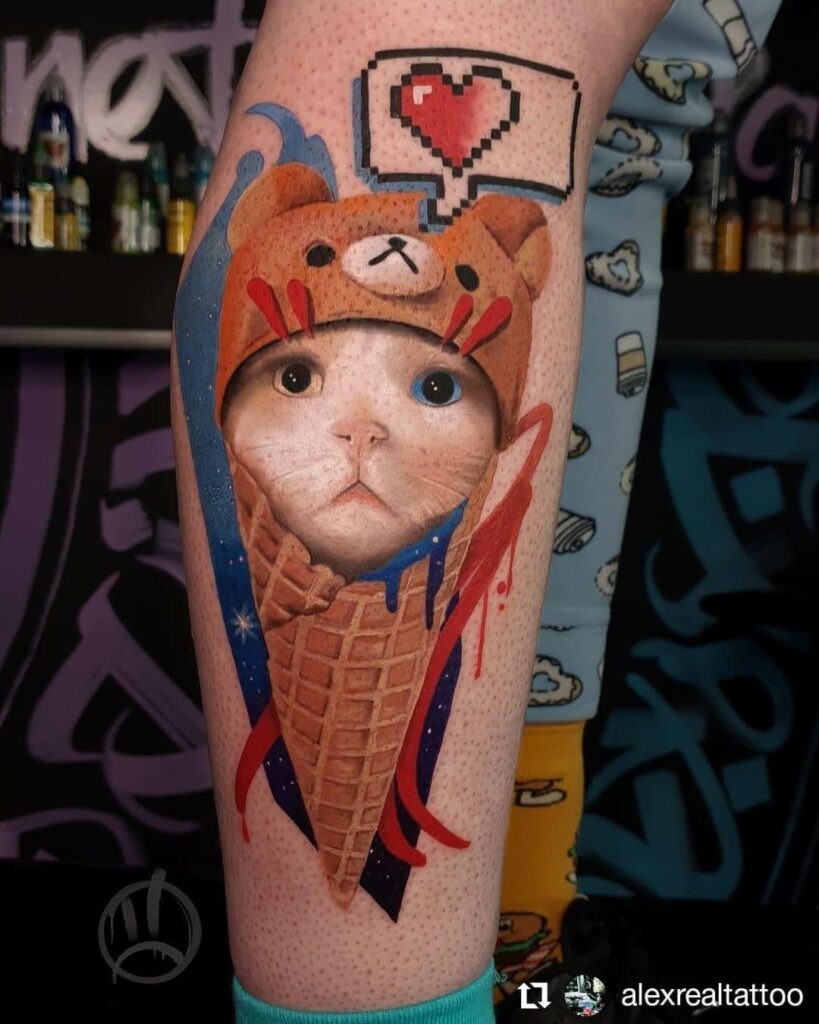 11+ Ice-Cream Tattoo Ideas You Have To See To Believe! 10 Ice-Cream Tattoo