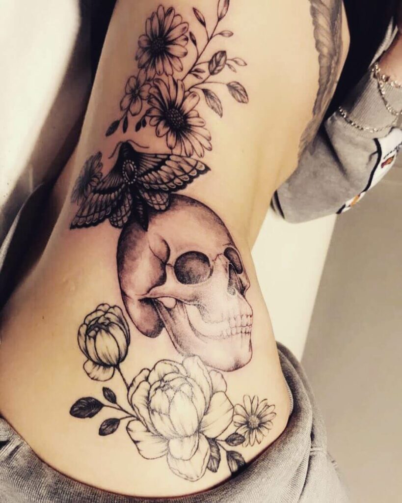 11+ Aquarius Flower Tattoo Ideas That Will Blow Your Mind! 20 Ideas For Aquarius Flower Tattoos With Other Symbols And Motifs