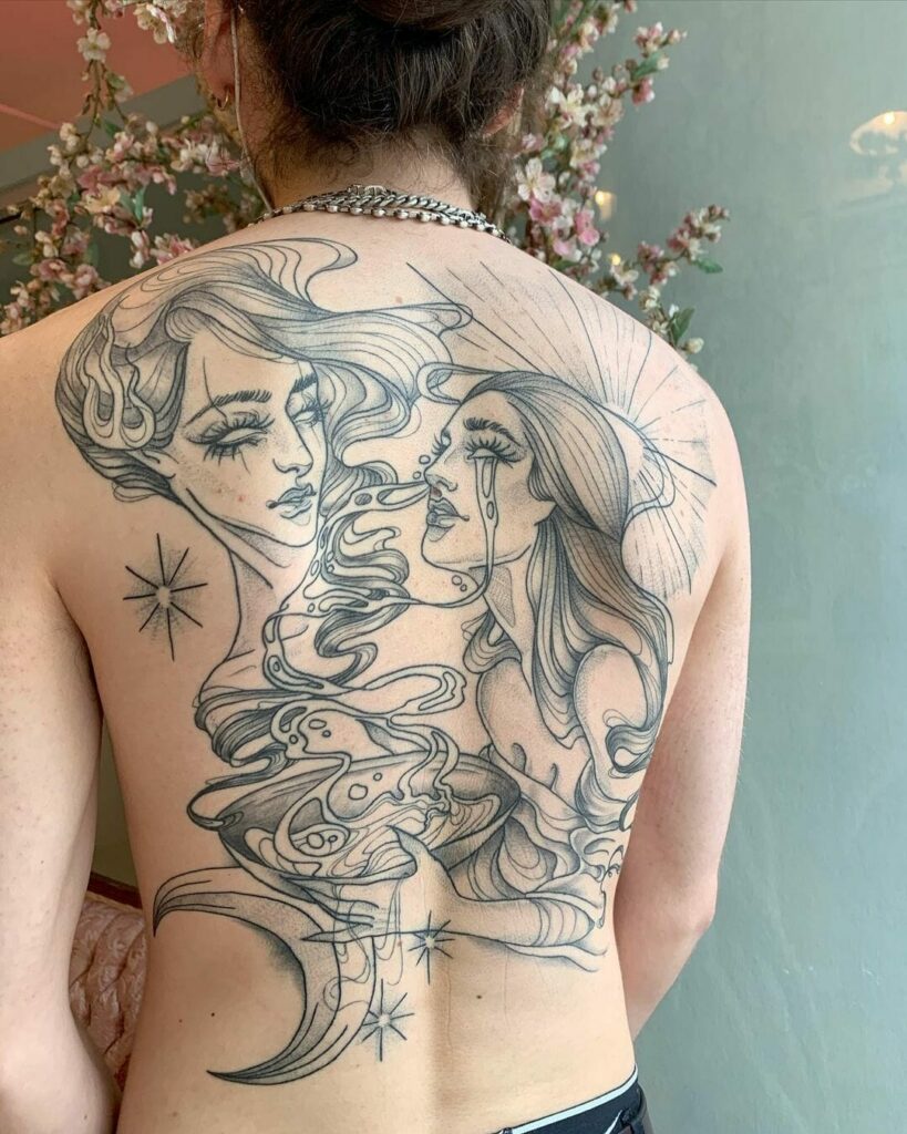 11+ Illustrative Tattoo Ideas You Have To See To Believe! 22 Illustrative Blackwork Tattoo