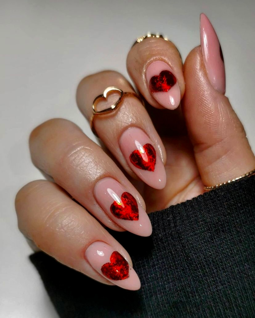 18 Latest Heart Shape Nail Designs To Try For Valentine's Day 2024! 20