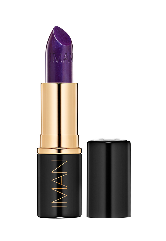 Iman lipstick Iman lipstick taboo purple