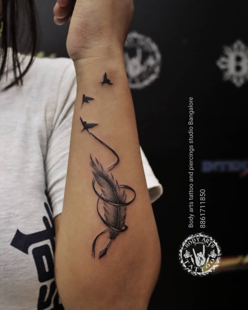 11+ Side Wrist Tattoo For Girls That Will Blow Your Mind 11 Infinity Side Wrist Tattoo For Girls