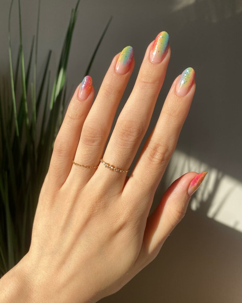 30 Latest Graduation Nail Ideas To Celebrate In Style 25 Iridescent Hues