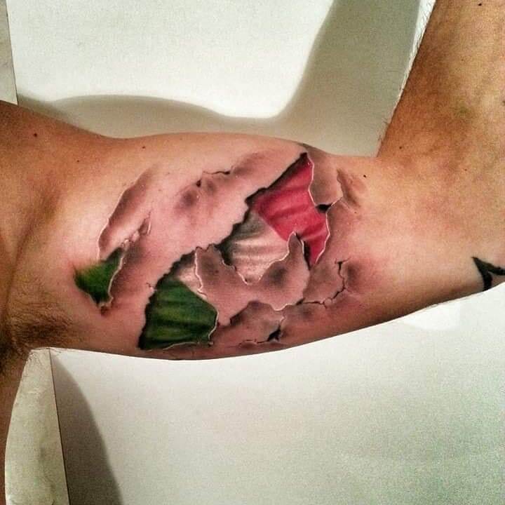 12+ Country Sleeve Tattoo Ideas To Inspire You 17 Italian Skin Style Sleeve Tattoo