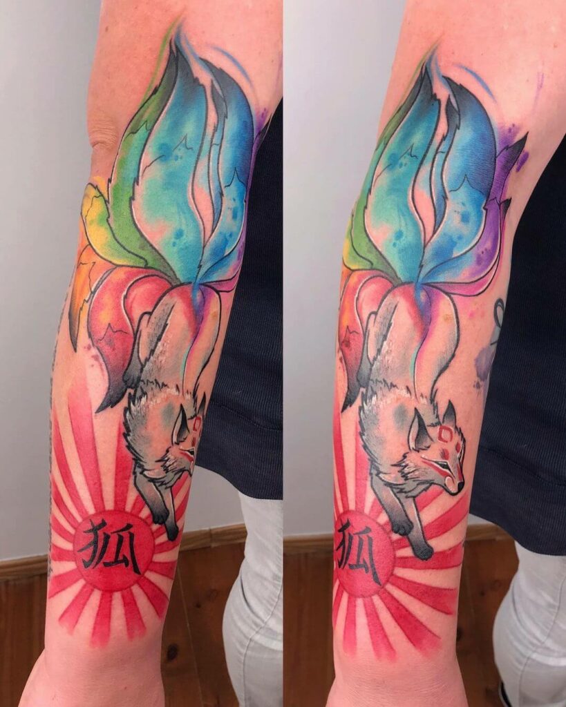12+ Country Sleeve Tattoo Ideas To Inspire You 18 Japan Artwork Country Sleeve Tattoo