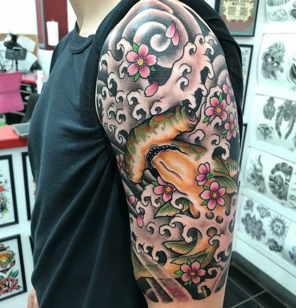 11+ Hammerhead Shark Tattoo Ideas You Have To See To Believe! 22 Japanese Hammerhead Shark Tattoos