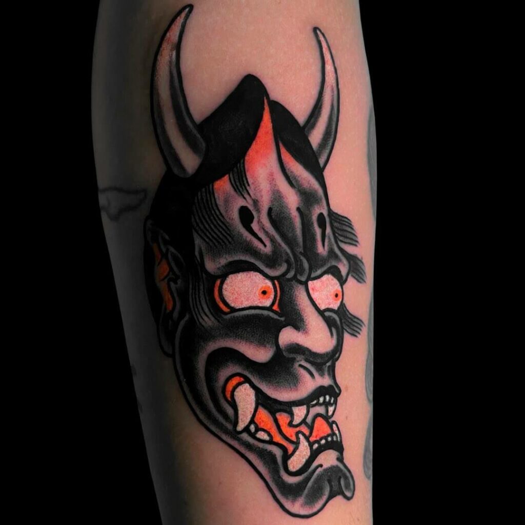 11+ Jerry Tattoo Ideas That Will Blow Your Mind! 20 Japanese Hannya Mask Tattoo