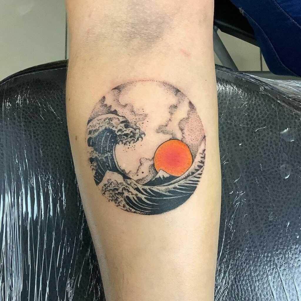 16+ Japanese Water Tattoo Ideas To Inspire You! 14 Japanese Ocean Tattoo