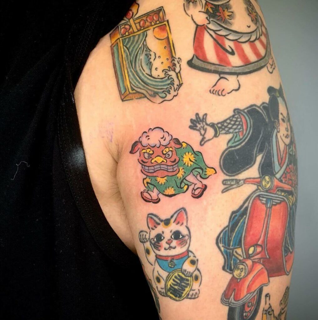 10 Creative Filler Tattoo Ideas for 2024 18 Japanese Traditional Gap Filler Tattoos
