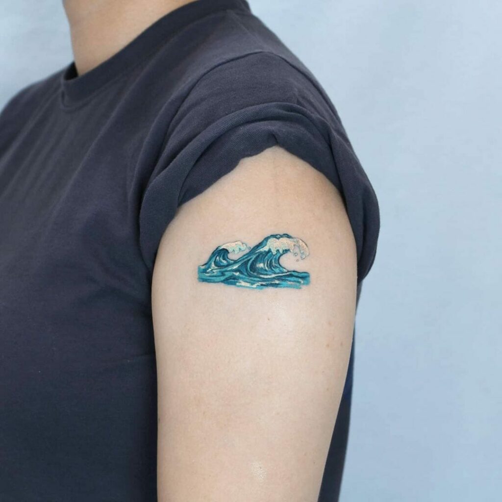 16+ Japanese Water Tattoo Ideas To Inspire You! 12 Japanese Water Wave Tattoo