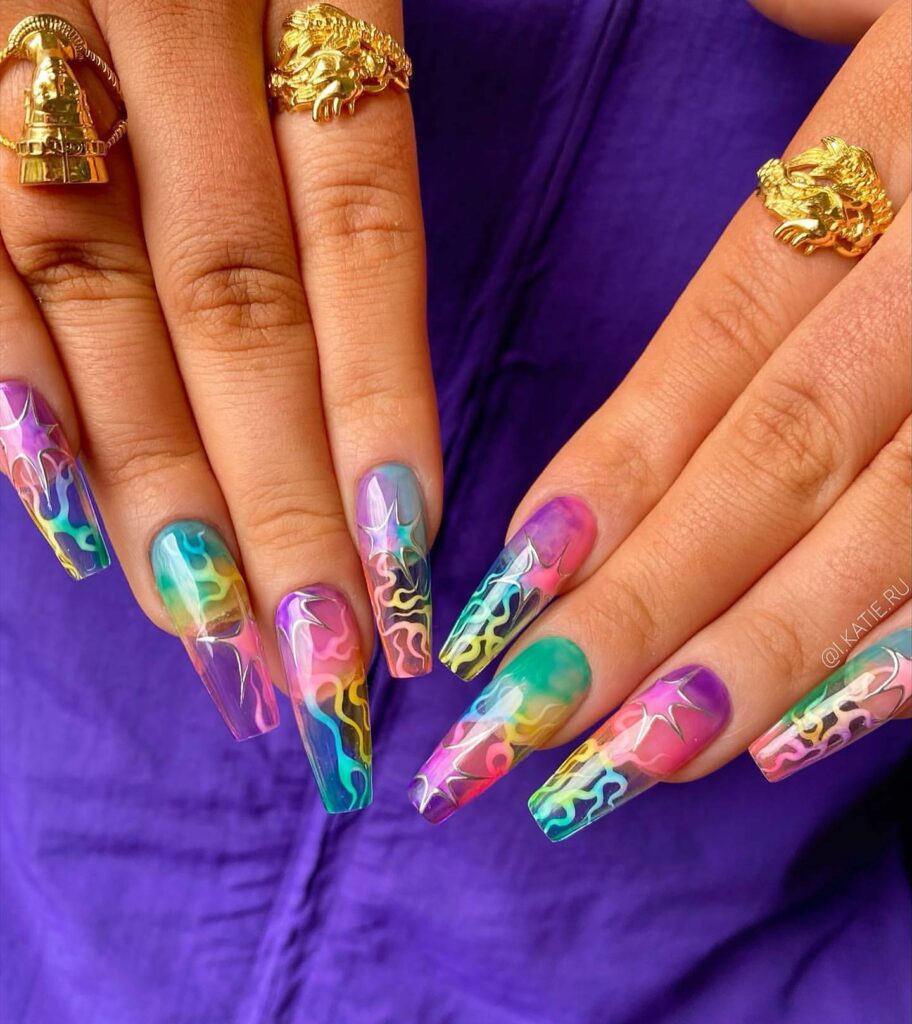 24 Latest Long Nail Designs To Try In 2024! 22 Jelly Acrylic Nails
