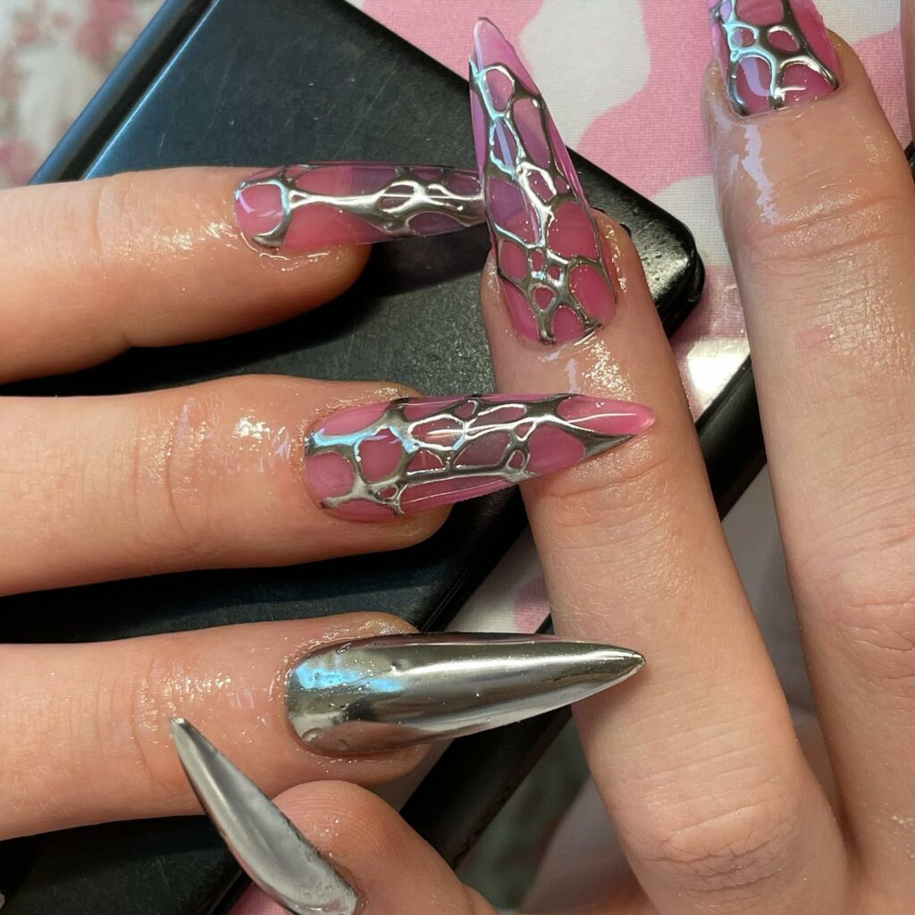 Get Playful with 40 Jelly Nail Designs for 2024 22 Jelly Chrome