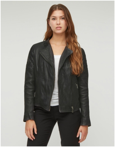 Jigsaw Leather Jacket Jigsaw Black Leather Jacket