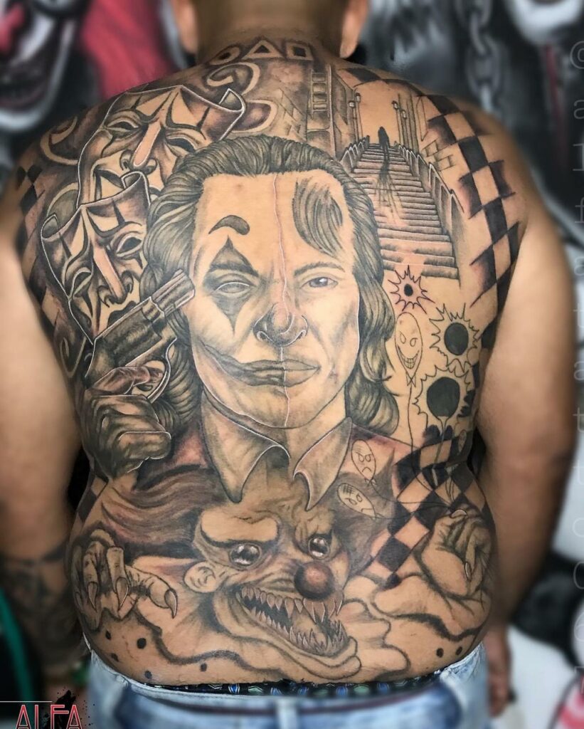 11+ Chicano Tattoo Drawings Ideas That Will Blow Your Mind! 11 Joker Inspired Chicano Tattoo Idea