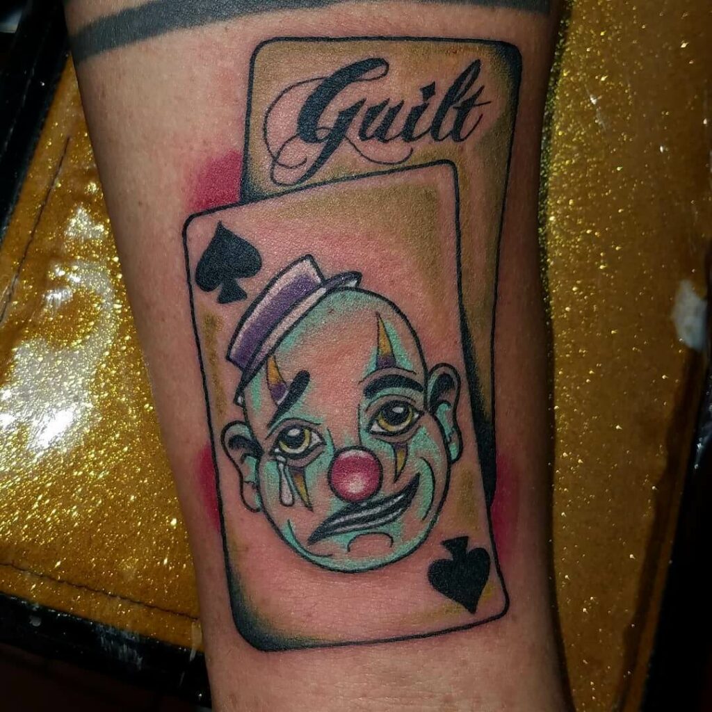 12+ Spade Tattoo Ideas To Inspire You! 16 Joker Of Spades Tattoo