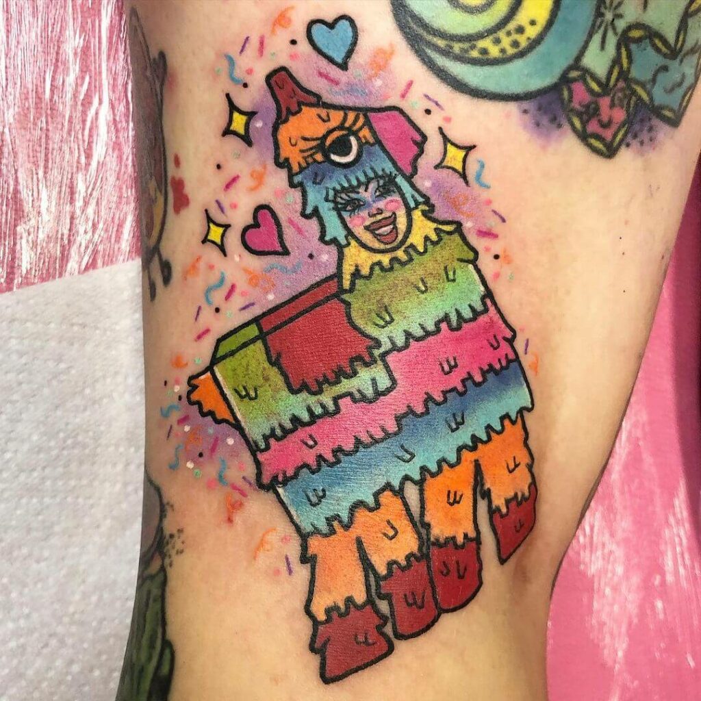 11+ Drag Race Tattoo Ideas That Will Blow Your Mind! 11 Jolly Bianca del Rio Tattoo