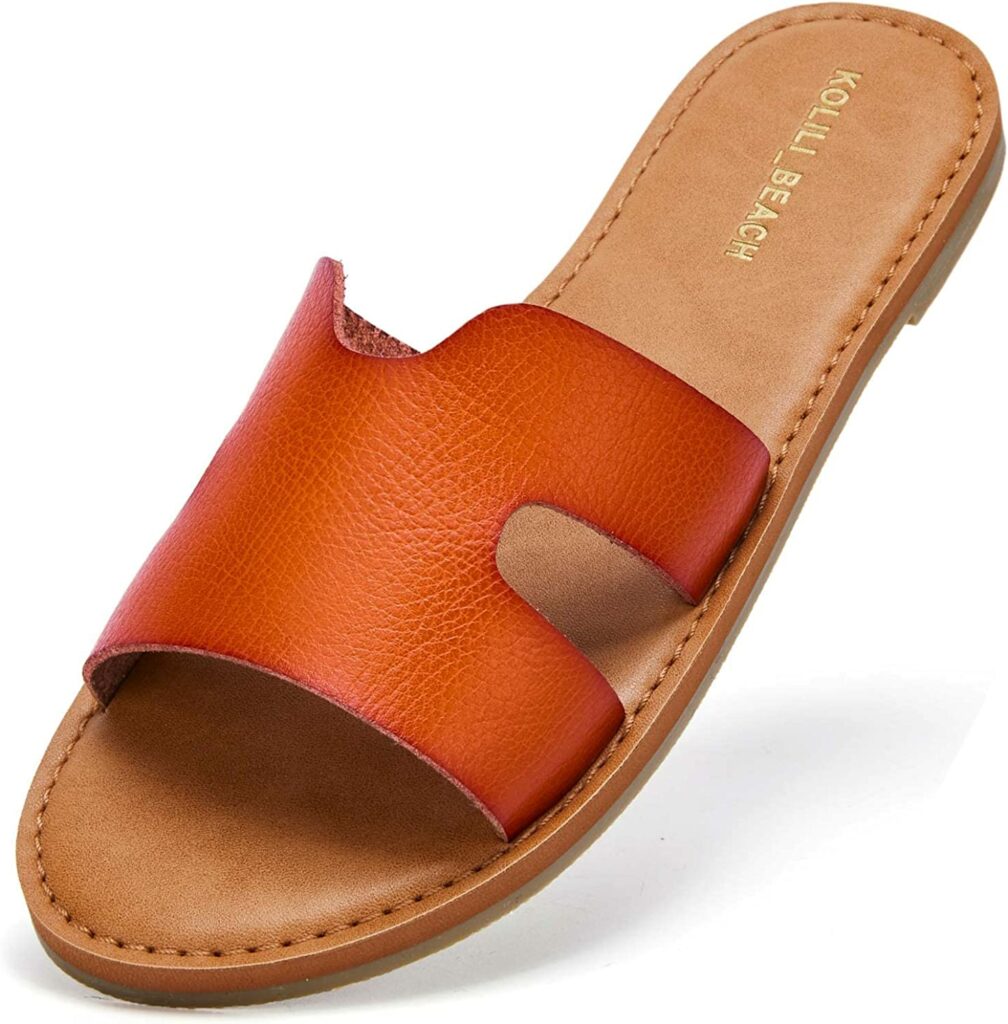 5 Best Hermes Sandal Dupes You Need To See In 2024 10 KOLILI Womens Flat Slide Sandals, Summer Fashion Sandals, Comfy Style