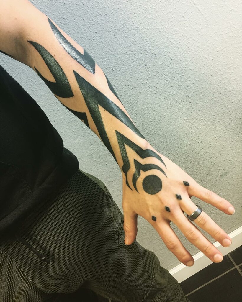 11+ Curse Mark Tattoo Ideas You'll Have To See To Believe! 19 Karma Curse Mark Tattoo