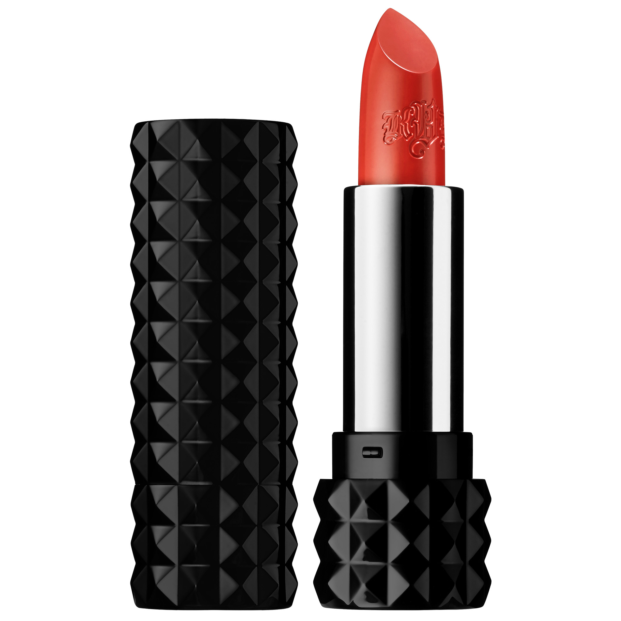 Kat von D Studded Kiss- Matte Neon Orange Kat Von D Studded Kiss Neon Orange Lipstick