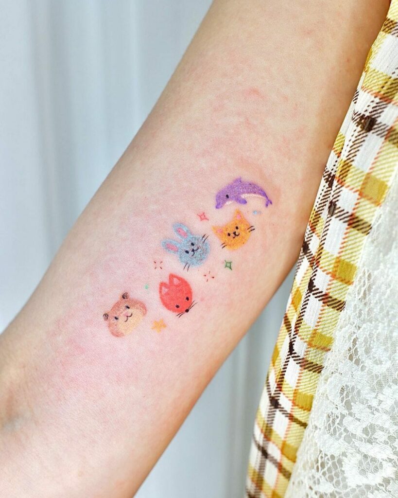 11+ Kawaii Tattoo Ideas You Have to See to Believe! 18 Kawaii Animal Tattoos