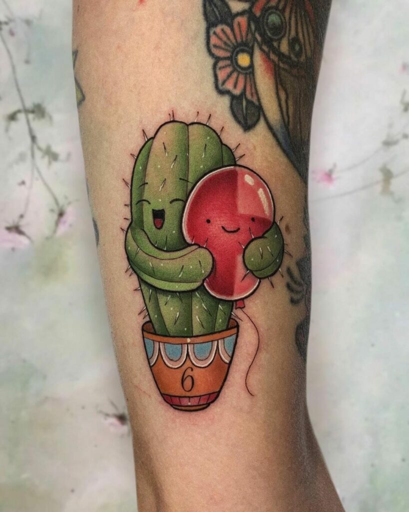 11+ Kawaii Tattoo Ideas You Have to See to Believe! 17 Kawaii Plant Tattoo Ideas