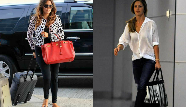 9 Best Purse Organizers for Designer Bags 12 Khloe Kardashian and Minka Kelly carry oversized bags