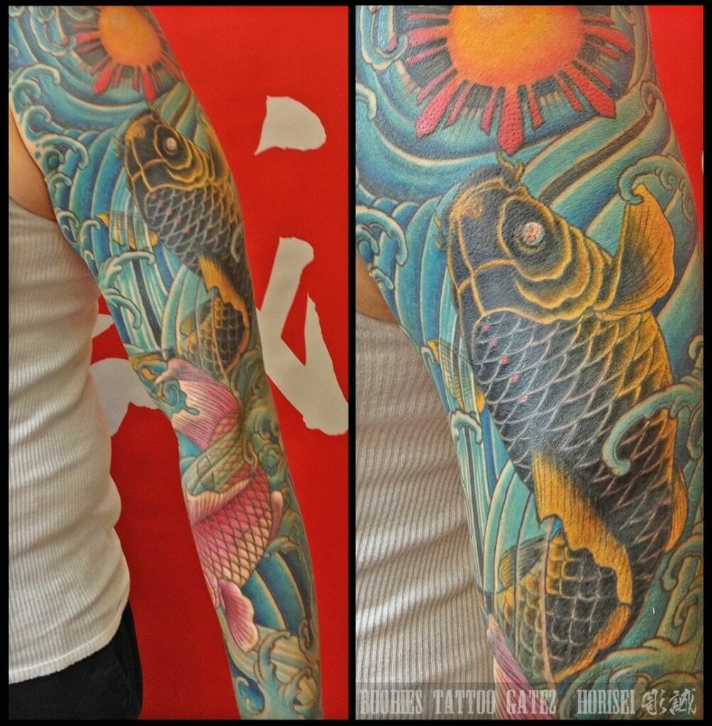 11+ Japanese Full Sleeve Tattoo Ideas To Inspire You! 11 Koi Fish Tattoo