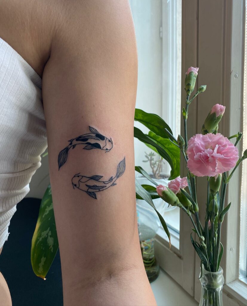 14+ Koi Fish Tattoo Yin Yang Ideas That Will Blow Your Mind! 10 Koi Fish Tattoo Yin Yang