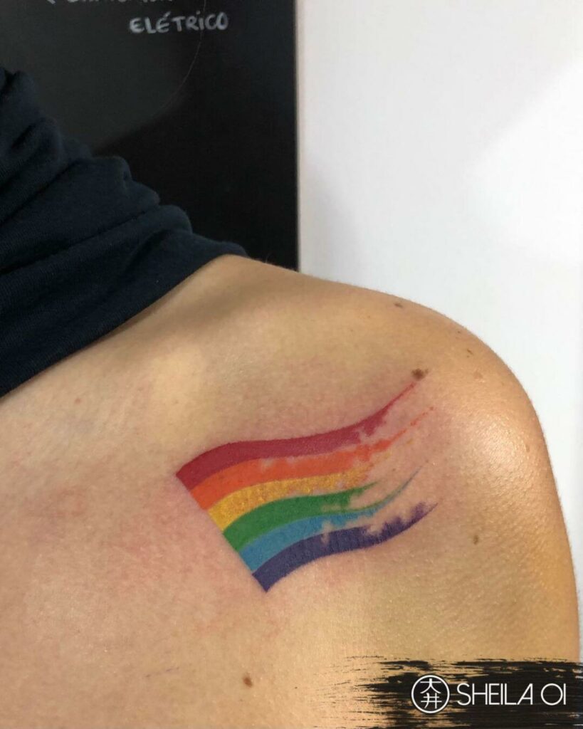12+ LGBT Tattoo Ideas To Inspire You! 18 LGBT Pride Flag Tattoo