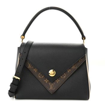 LOUIS VUITTON Monogram Double V Black