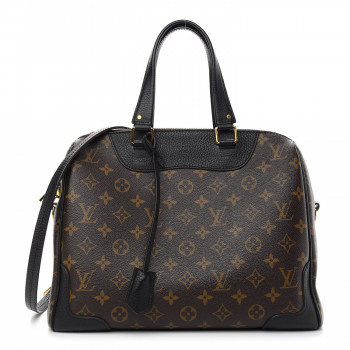 LOUIS VUITTON Monogram Retiro NM Black