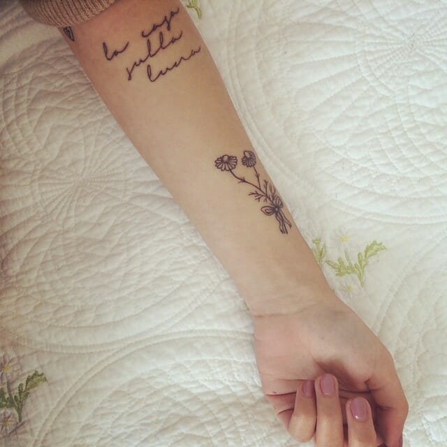 11+ Italian Tattoo Ideas That Will Blow Your Mind! 12 La Casa Sulla Luna Tattoo