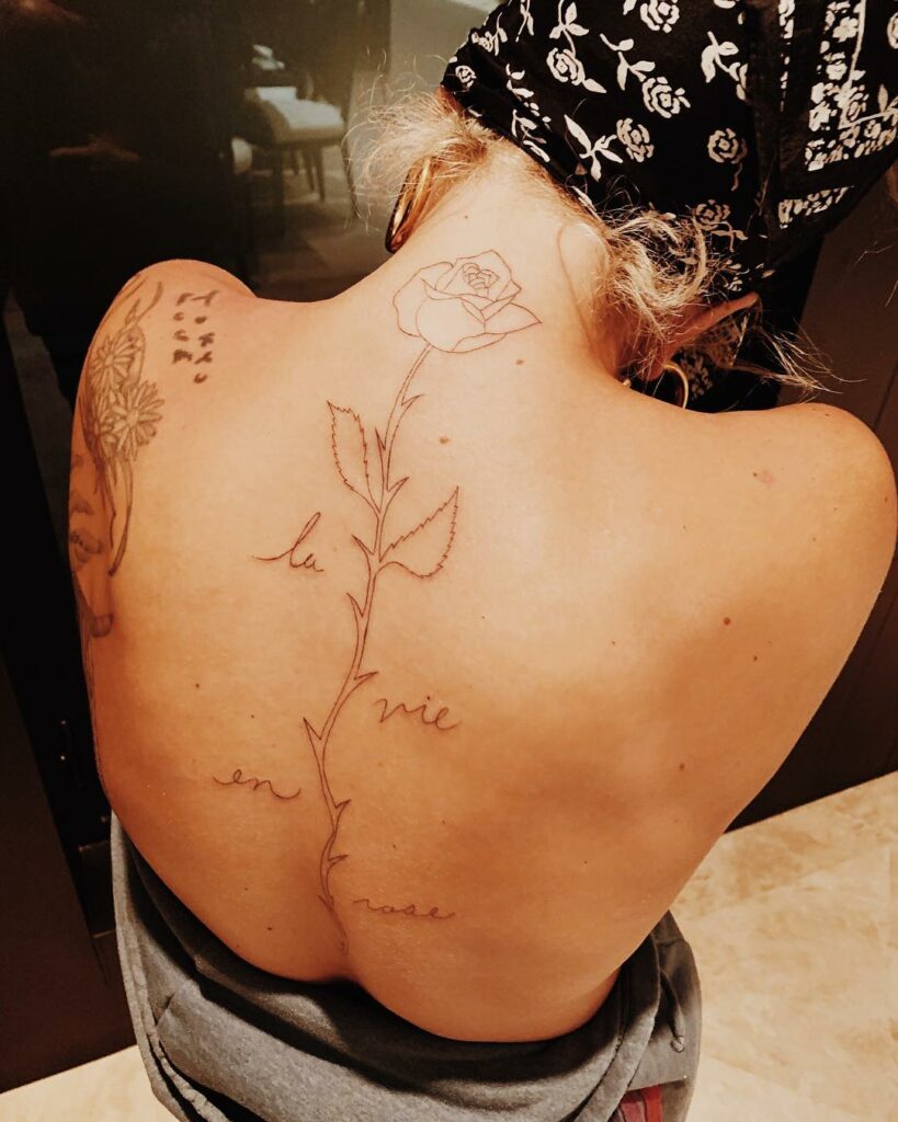 11+ Lady Gaga Tattoo Ideas That Will Blow Your Mind! 11 La Vie En Rose
