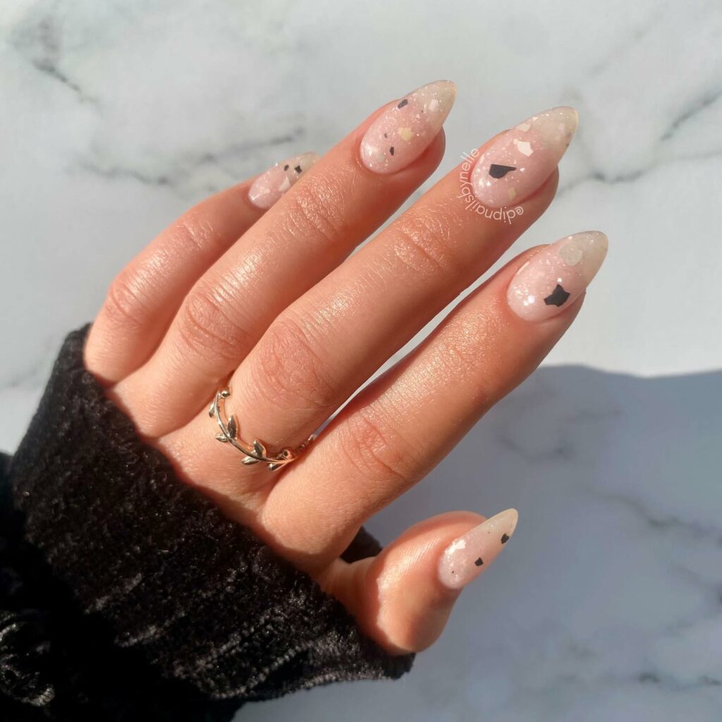Discover the Hottest Designs of 2024: 30 Latest Dip Powder Nails 33 Lace Effect Dip Powder Nails