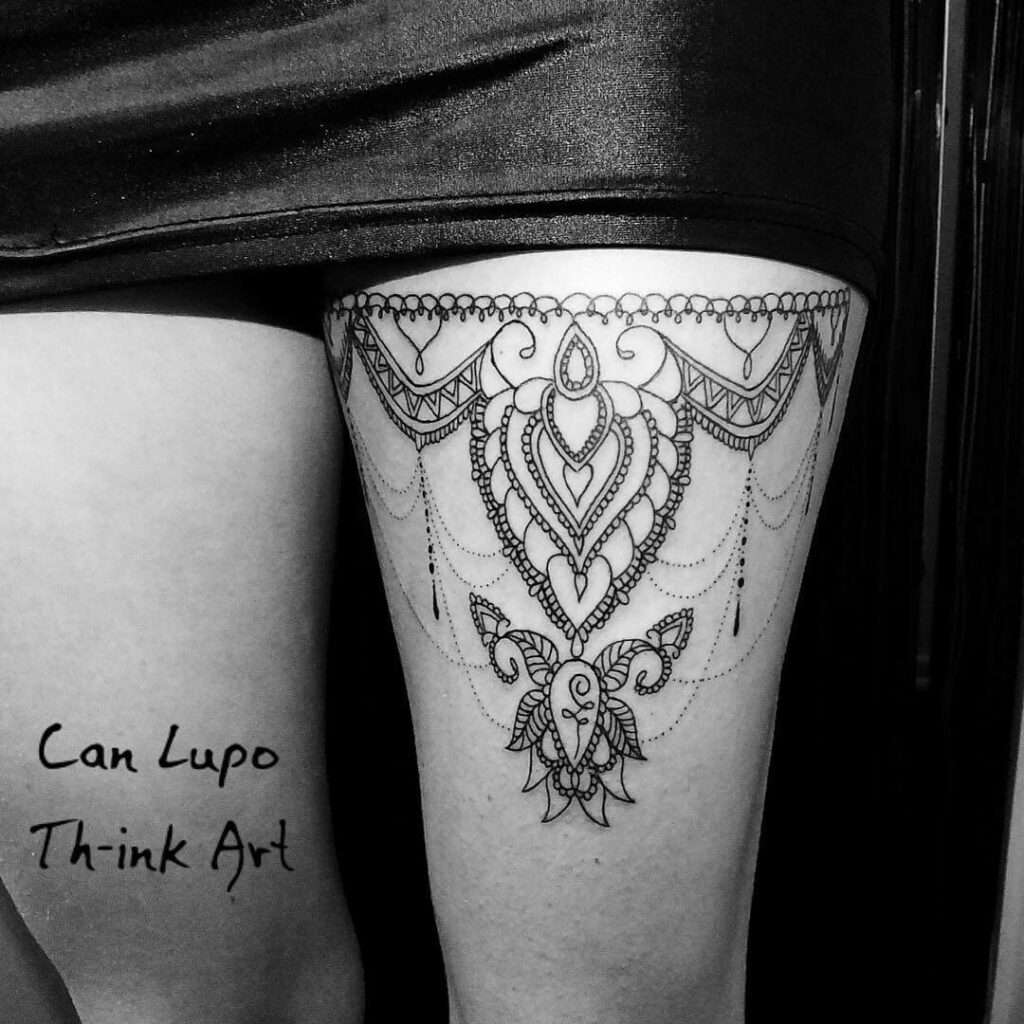 11+ Floral Mandala Tattoo Ideas That Will Blow Your Mind! 14 Lace Mandala Tattoo Design