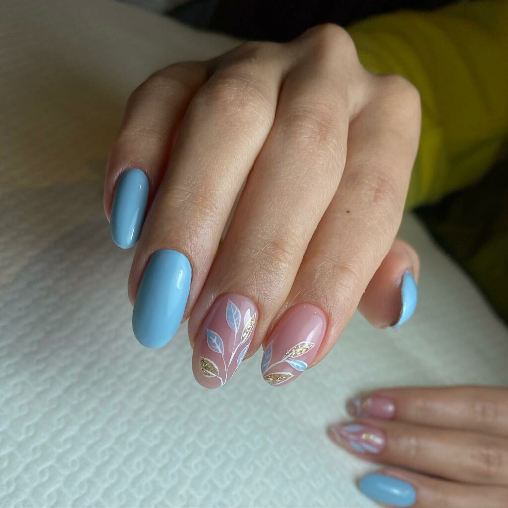 18 Latest Light Blue Nail Designs To Try In 2024! 27 Lace and Blue