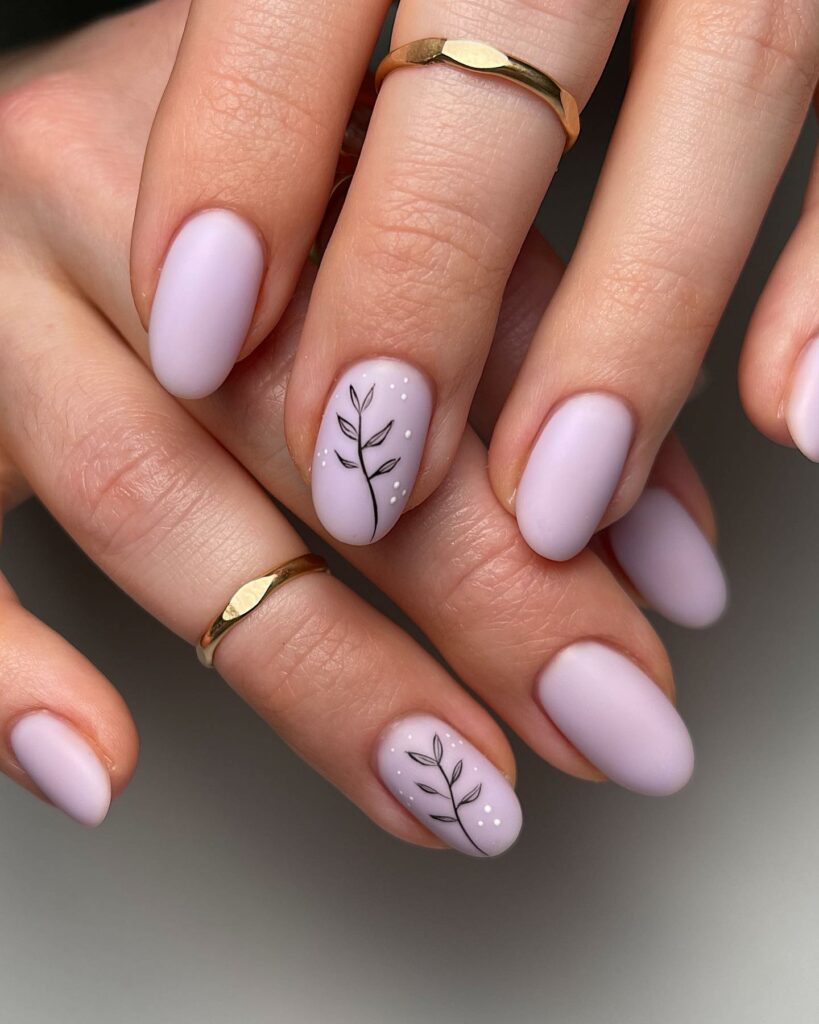 49 Latest Thanksgiving Nail Designs For 2024 37 Leafy Accents