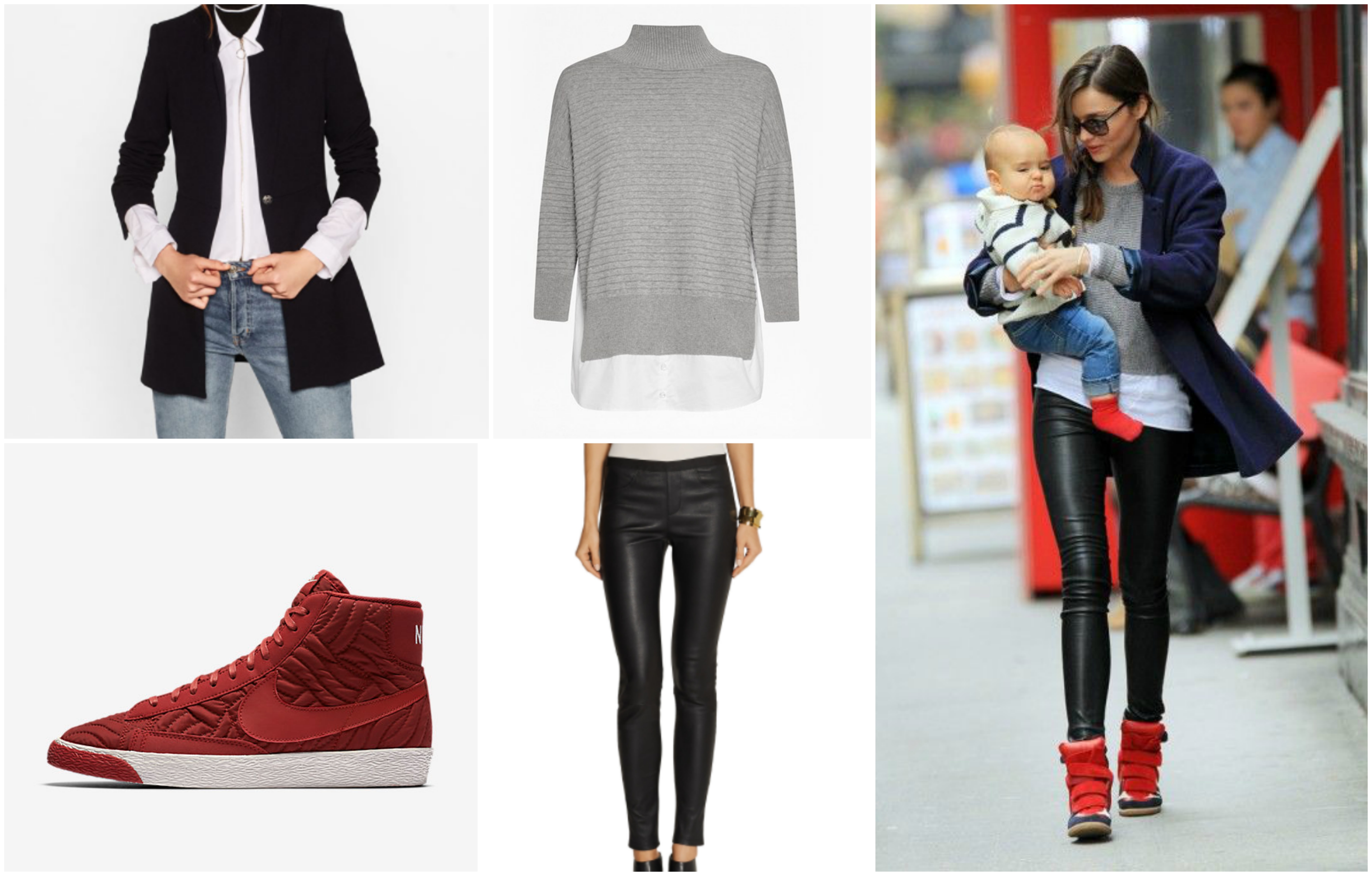 How to Wear High Tops 25 Leather trousers and high tops