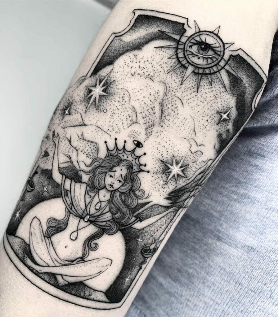 11+ Libra Constellation Tattoo Ideas You Have To See To Believe! 12 Libra Goddess Tattoo