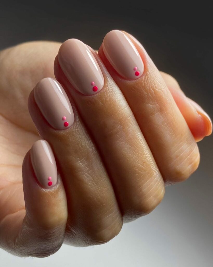 Adorn Your Nails with 30 Light Pink Nail Designs in 2024 11 Light Pink Nails with Dot Designs